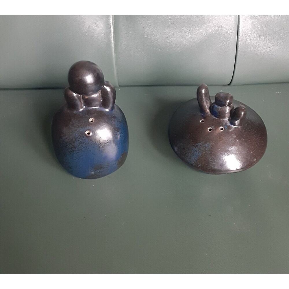 Native Stoneware Salt & Pepper Eclectic Cool Unique Masculine